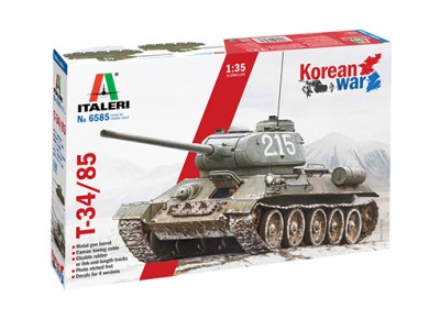 Italeri 06585 Т-34-85 Korean War 1/35
