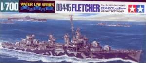 Tamiya 31902 Амер.эсминец DD445 Fletcher 1/700