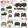 Star Decals 72-A1100 ISAF-Afghanistan # 1.GECON - Peacekeepers from Germany.Wiesel I MK 20, Fuchs APC, Fuchs NBC, Fuchs SanitГ¤t vehicle 1/72