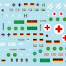 Star Decals 72-A1100 ISAF-Afghanistan # 1.GECON - Peacekeepers from Germany.Wiesel I MK 20, Fuchs APC, Fuchs NBC, Fuchs SanitГ¤t vehicle 1/72