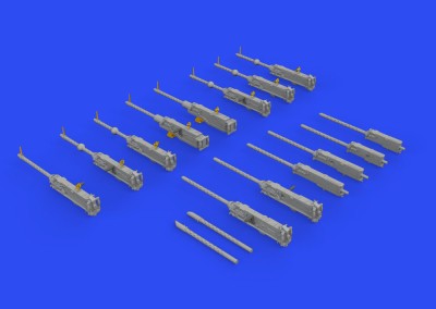 Eduard 648634 BRASSIN B-17F guns (HKM) 1/48