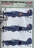 Kora Model KORNDT32044 Decals Hawker Hurricane PR Mk.IIB RAF, Part 1 1/32