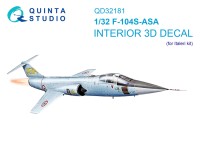 Quinta Studio QD32181 F-104S-ASA (Italeri) 1/32