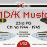 Dk Decals 32030 P-51D/K Mustang 23rd FG China 1944-1945 1/48