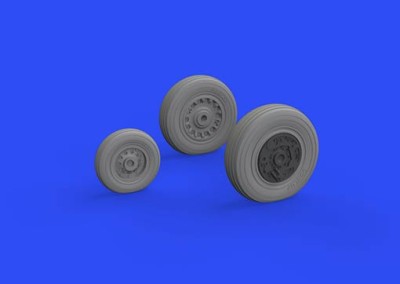 Eduard 672229 BRASSIN 1/72 Buccaneer S.2C wheels (AIRF)