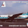 Восточный Экспресс 144115-6 Пассажирский самолет Fokker F-27-200 ANA 1/144