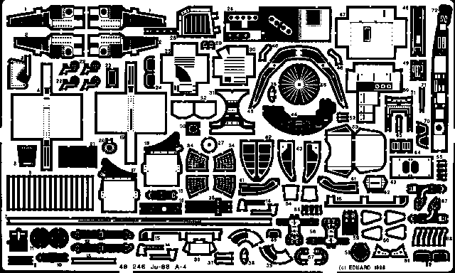 Eduard 48246 Ju 88A-4 REV/MON