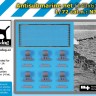 Black Dog N72001 Anti-submarine net (143x61 mm) 1/72