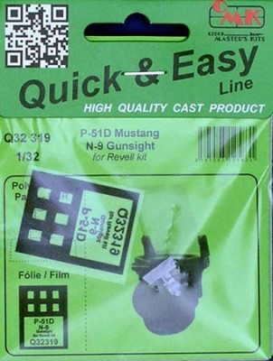 CMK Q32319 P-51D Mustang N-9 Gunsight (REV) 1/32
