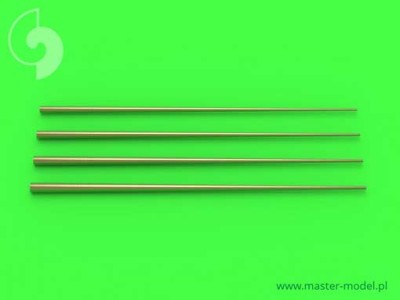 Master SM-350-090 Set of universal tapered masts No2 (length = 100mm each, diameters = 0,7/2,2mm; 0,8/2,5mm; 0,9/2,8mm; 1/3mm)