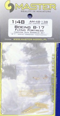 Master AM-48-138 1/48 B-17 Flying Fortress machine gun barrels set
