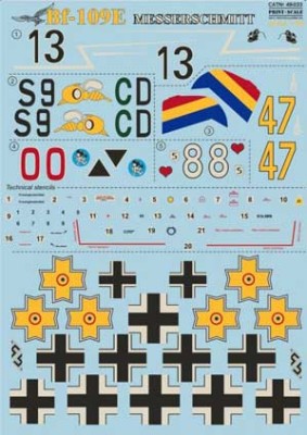 Print Scale 48-033 Me-109 Е ч.2 1/48