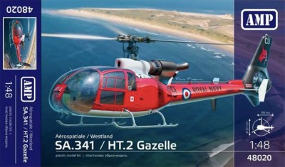 AMP 48020 SA.341 / HT.2 Gazelle Aerospatiale / Westland 1/48