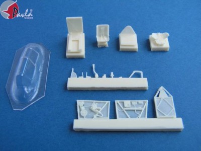 Pavla Models C72045 Morane Saulnier M.S. 406 + vacu canopy 1:72