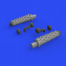 Eduard 648762 BRASSIN Beaufighter exhausts PRINT (TAM) 1/48