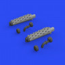 Eduard 648762 BRASSIN Beaufighter exhausts PRINT (TAM) 1/48