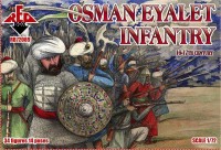 Red Box 72088 Osman Eyalet infantry, 16-17th century 1/72
