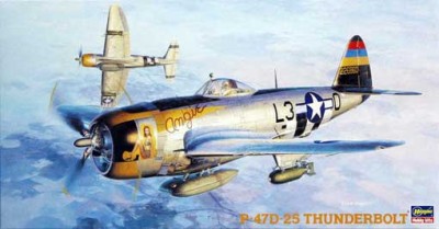 Hasegawa 09140 Самолет P-47D-25 THUNDERBOLT (HASEGAWA) 1/48