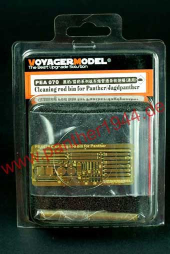 Voyager Model PEA070 Photo Etched set for Cleaning rod bin for Panther/Jagdpanther (For All) 1/35