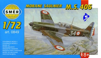 Smer 849 Моран Сольнье MS 406 1/72