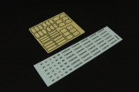 Hauler HLX48285 German licence plates w/decals 1/48