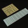Hauler HLX48285 German licence plates w/decals 1/48
