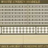 White Ensign Models PE 7209 CARRIER DECK TIE-DOWNS WW2/Modern US Chains/Cables etc 1/72