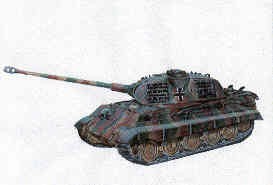 TP Model T-7276 KingTiger PorscheTurr 1/72