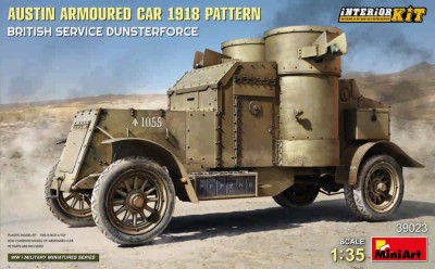 Miniart 39023 AUSTIN Armoured Car 1918, Dunsterforce 1/35