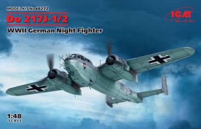 ICM 48272 Do 217J-1/2, Германский ночной истребитель II МВ 1/48