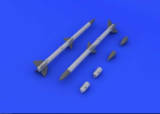 Eduard 648084 1/48 Набор дополнений AIM-120A/B AMRAAM (2pcs)