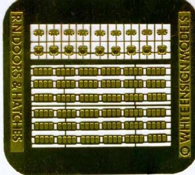 White Ensign Models PE 35003 ROYAL NAVY DOORS &amp; HATCHES 1/350