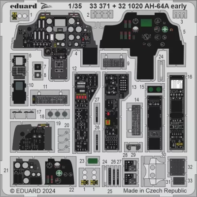 Eduard 33371 AH-64A early (TRUMP) 1/32