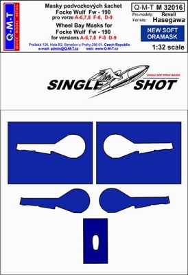 Q-M-T M32016 1/32 Mask Fw 190 A-6, 7, 8 F, D9 (HAS)