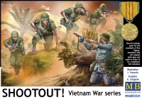 Master Box 35241 SHOOTOUT! Vietnam War series (5 fig.) 1/35