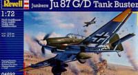 Revell 04692 Германский самолёт "Junkers Ju87D/G Tank Buster" 1/72