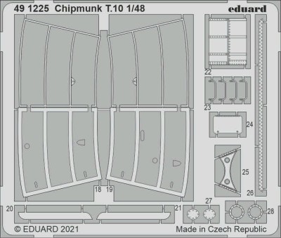 Eduard 491225 SET Chipmunk T.10 (AIRF) 1/48