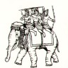 HAT 8142 Indian Elephant x 2 elephants per box 1/72