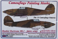 AML AMLM73014 Маска камуфляж H.Hurricane Mk.I fabric w. A 1/72