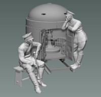Copper State Models F35-049 Немецкий танкист облокотившийся на дверь 1/35