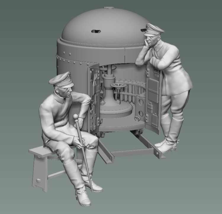 Copper State Models F35-049 Немецкий танкист облокотившийся на дверь 1/35