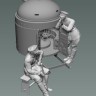 Copper State Models F35-049 Немецкий танкист облокотившийся на дверь 1/35