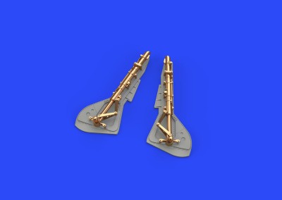 Eduard 648942 BRASSIN Fw 190A-7 undercar.legs BRONZE (EDU) 1/48
