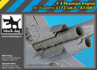 BlackDog A72087 F-4 Phantom Engine (ACAD) 1/72