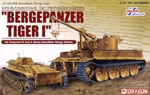 Dragon 6865 Bergepanzer Tiger I with Borgward IV Ausf.A 1/35