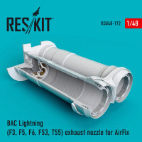 Reskit RSU48-0172 BAC Lightning (F3, F5, F6, F53, T55) exhaust nozzle for AirFix Airfix 1/48