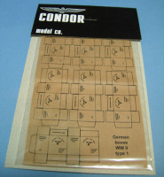 Condor А-007	Картонные коробки, Германия, WW II, тип 1, 7 шт
