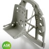 Art Scale 200-A32016 Mitsubishi A6M Bulkhead with Seat in MIDDLE position - 3D 1/32