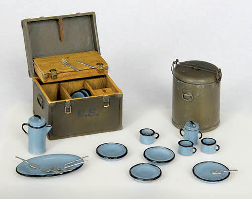 Plus model 304 U. S. Field outfit mess M1941 1:35