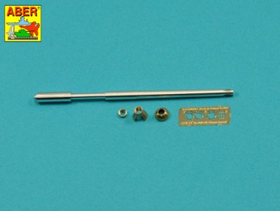 Aber 35 L-075N German 75mm barrel single baffle muzzle for Pz.Kpfw.VI Ausf.F2; early G 1/35